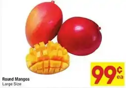 Albertsons Round Mangos offer