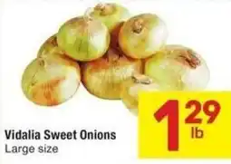 Albertsons Vidalia sweet onions offer