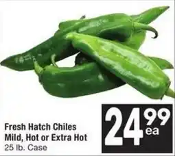 Albertsons Fresh hatch chiles mild, hot or extra hot offer