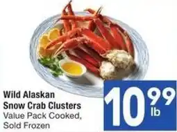 Albertsons Wild alaskan snow crab clusters offer