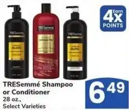 Albertsons Tresemmé shampoo or conditioner offer