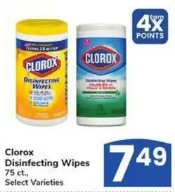 Albertsons Clorox disinfecting wipes offer
