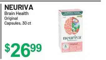 Health Mart NEURIVA Brain Health Original Capsules offer