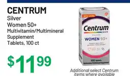 Health Mart CENTRUM Silver Women 50+ Multivitamin/Multimineral Supplement Tablets offer