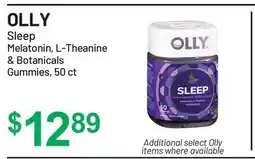 Health Mart OLLY Sleep Melatonin, L-Theanine & Botanicals Gummies offer