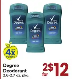 ACME Degree Deodorant offer