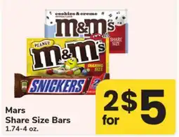 ACME Mars Share Size Bars offer