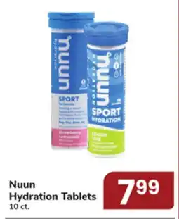 ACME Nuun Hydration Tablets offer