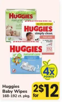 ACME Huggies Baby Wipes offer