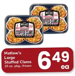ACME Matlaw's Large Stuffed Clams offer