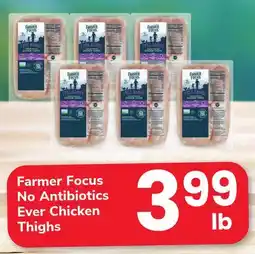 ACME Farmer Focus No Antibiotics Ever Chicken Thighs offer