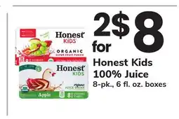 ACME Honest Kids 100% Juice offer