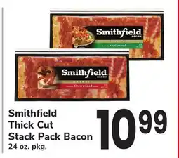 ACME Smithfield Thick Cut Stack Pack Bacon offer