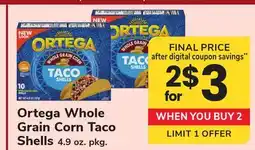 ACME Ortega Whole Grain Corn Taco Shells offer