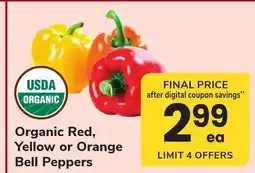 ACME Organic Red, Yellow or Orange Bell Peppers offer