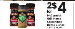ACME McCormick Grill Mates Seasonings Bottle Blends offer