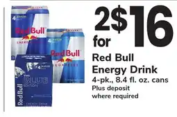 ACME Red Bull Energy Drink offer