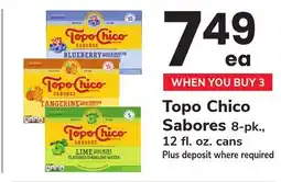 ACME Topo Chico Sabores offer