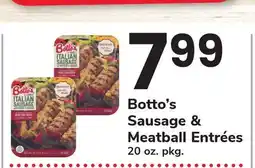 ACME Botto's Sausage & Meatball Entrées offer