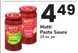 ACME Mutti Pasta Sauce offer