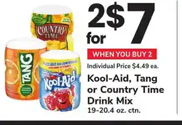 ACME Kool-Aid, Tang or Country Time Drink Mix offer