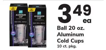 ACME Ball 20 oz. Aluminum Cold Cups 10 ct. pkg offer