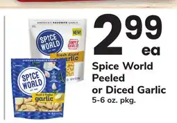 ACME Spice World Peeled or Diced Garlic offer