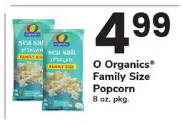 ACME O Organics Family Size Popcorn offer