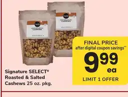 ACME Signature SELECT Roasted & Salted Cashews offer