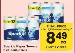 ACME Sparkle Paper Towels offer