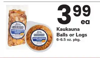 ACME Kaukauna Balls or Logs offer