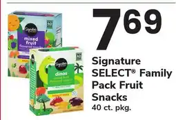 ACME Signature SELECT Family Pack Fruit Snacks offer