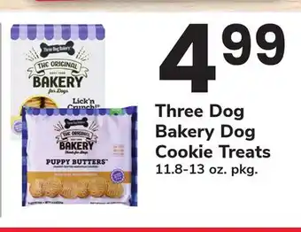 ACME Three Dog Bakery Dog Cookie Treats offer