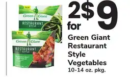 ACME Green Giant Restaurant Style Vegetables offer