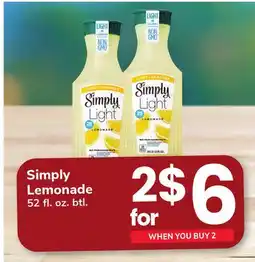 ACME Simply Lemonade offer