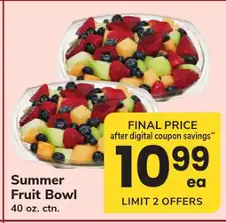 ACME Summer Fruit Bowl offer