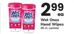 ACME Wet Ones Hand Wipes offer