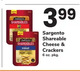 ACME Sargento Shareable Cheese & Crackers offer