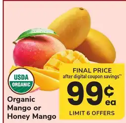 ACME Organic Mango or Honey Mango offer
