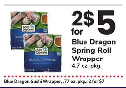 ACME Blue Dragon Spring Roll Wrapper offer