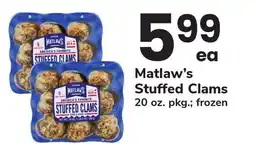 ACME Matlaw's Stuffed Clams offer
