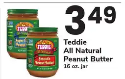 ACME Teddie All Natural Peanut Butter offer