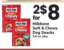 ACME Milkbone Soft & Chewy Dog Snacks offer