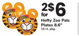 ACME Hefty Zoo Pals Plates 8.6 offer