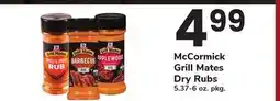 ACME McCormick Grill Mates Dry Rubs offer