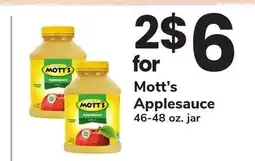 ACME Mott's Applesauce offer