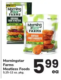 ACME Morningstar Farms Meatless Foods offer