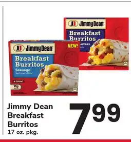 ACME Jimmy Dean Breakfast Burritos offer