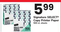 ACME Signature SELECT Copy Printer Paper offer