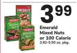 ACME Emerald Mixed Nuts or 100 Calorie offer